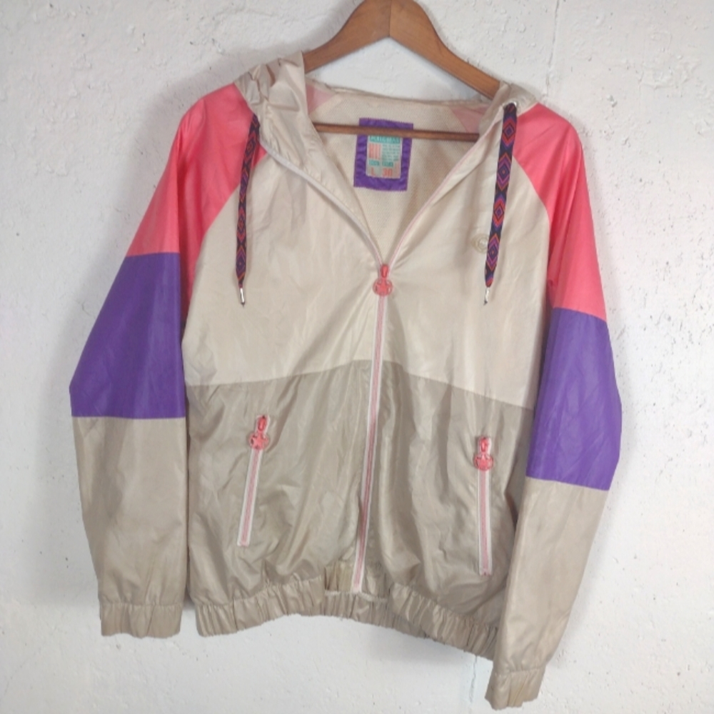 Pull&Bear Windbreaker Rain Jacket Size L